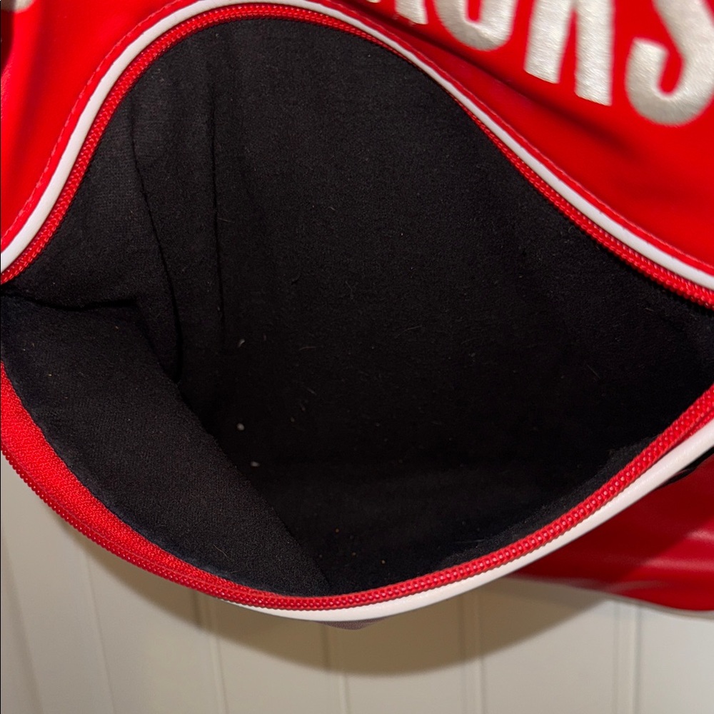 Michael Jackson Memorabilia Who's Bad Bag Red Vinyl Official Product BRAVADO - Picture 6 of 13